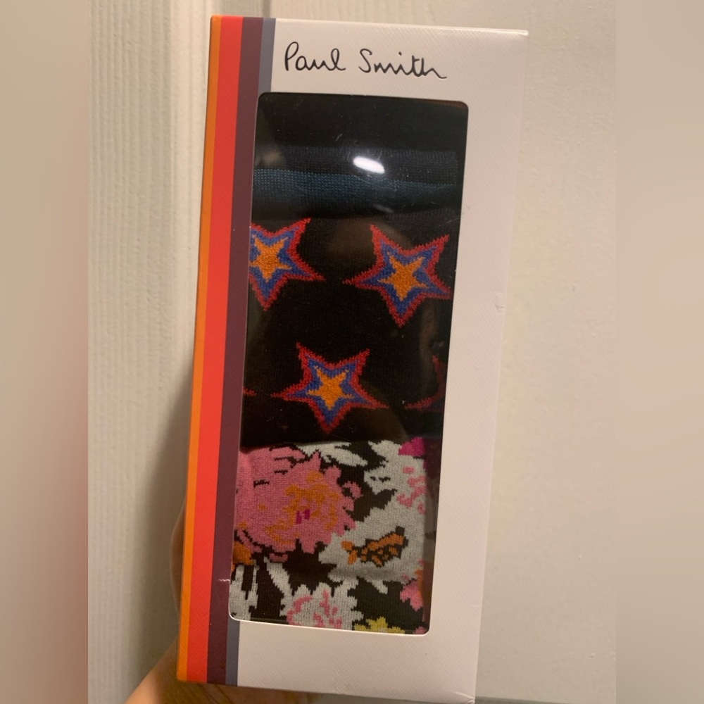 Brand new Paul Smith socks 3 pairs gift box